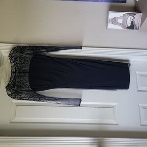NWT Navy David Meister Dress 2